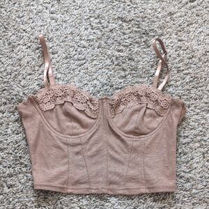 Haute Monde Polka Dot Corset